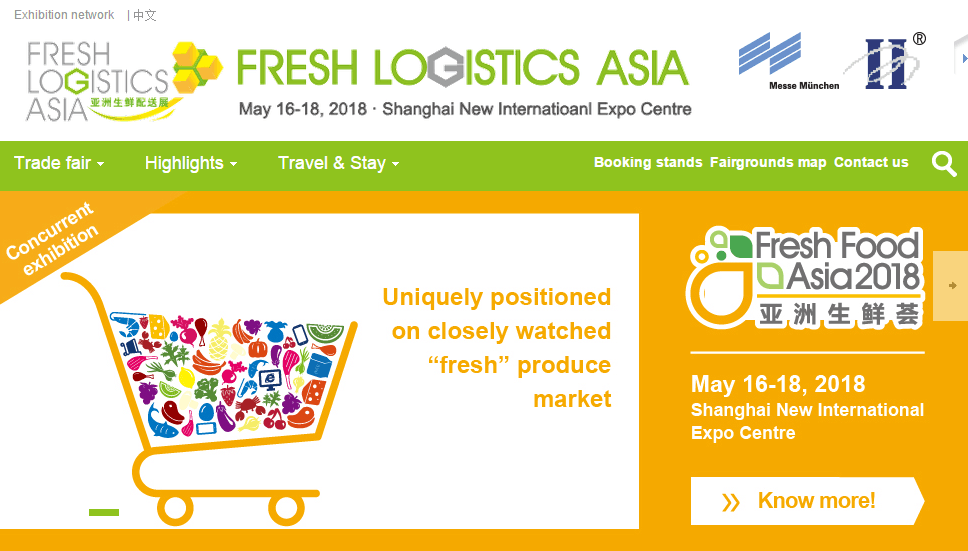 COLEAD Will Attend the Fresh Logistics Asia in Shanghai